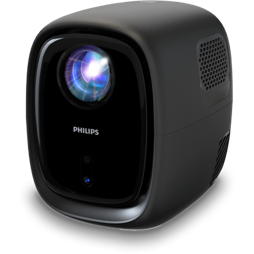 Videoproiector Philips NeoPix 130 Smart, 120 Lumeni, True HD 1280 x 720, HDMI, Wi-Fi, Negru