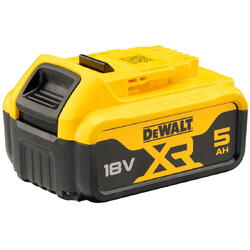 Acumulator Li-Ion DeWALT DCB184 XR 18V 5 Ah compatibilitate multipla, indicator nivel de incarcare, compatibil cu toate uneltele electrice DeWALT 18V XR
