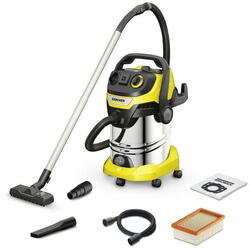 Aspirator universal Karcher WD 6 P S V-30/6/22/T Black, 1.628-361.0, 30l, 1300W, Galben/Negru