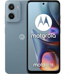 Telefon mobil Motorola E15, Dual SIM, 2GB RAM, 64GB, Misty Blue