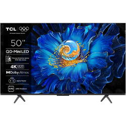 Televizor TCL MiniLed 50C6KS, 126 cm, Smart Google TV, 4K Ultra HD, Clasa E (Model 2025)
