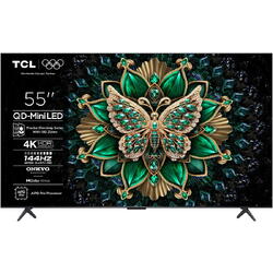 Televizor TCL MiniLed 55C6K, 139 cm, Smart Google TV, 4K Ultra HD, 100Hz, Clasa F (Model 2025)