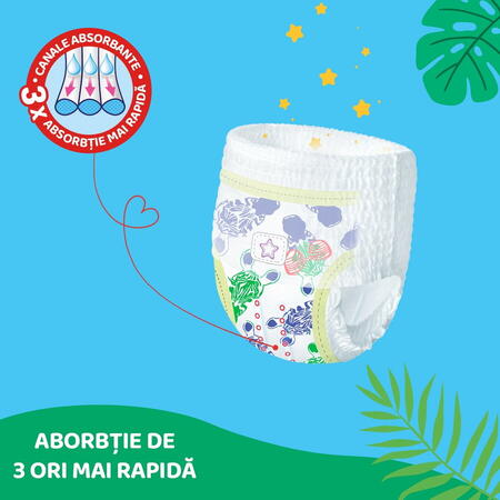 Scutece chilotel Pufies Fashion, marimea 4, 176 bucati, 9-15 kg, Mega Pack*2