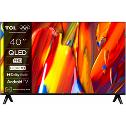 Televizor QLED TCL 40V5C, 100cm, Full HD, Google TV, Clasa F (Model 2025)