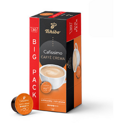 Tchibo Cafea CAFISSIMO Caffe Crema Rich Aroma, 30 capsule