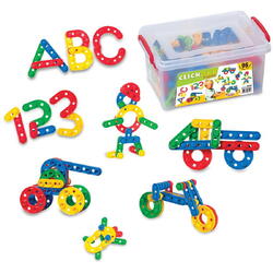 DEDE SET CONSTR. PUZZLE CLICK CLICK, 96 PCS