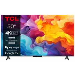 Televizor LED TCL 50P61B, 50''(126cm), 4K, Smart TV, Negru