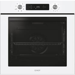 Cuptor incorporabil Candy Titanium CA6 NP3T2HTW, Electric, 78 litri, Curatare Hidrolitica, mod gatire: convectie + ventilare aer, 9 functii, Butoane Pushpull, Clasa A+, Alb