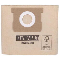 Set 3 saci de hartie Dewalt pentru DXV15T
