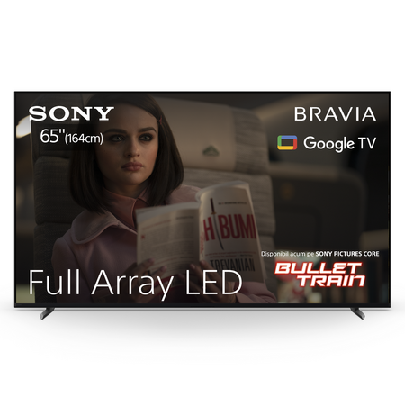 Televizor Sony BRAVIA LED 65X90L, 164 cm, Smart Google TV, 4K Ultra HD, 100 Hz, Clasa F