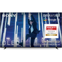 Televizor Sony BRAVIA 8 OLED 77XR80, 195 cm, Smart Google TV, 4K Ultra HD, 100 Hz, Clasa E (Model 2024)