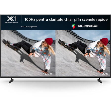 Televizor Sony BRAVIA LED 75X85L, 189 cm, Smart Google TV, 4K Ultra HD, 100Hz, Clasa F