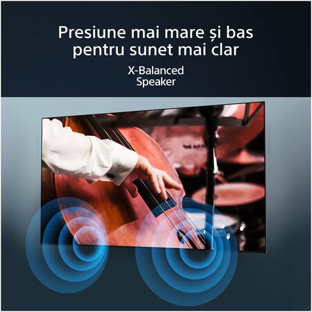 Televizor Sony BRAVIA LED 75X85L, 189 cm, Smart Google TV, 4K Ultra HD, 100Hz, Clasa F