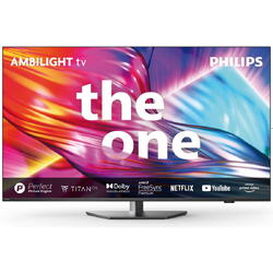 Televizor Philips AMBILIGHT tv LED 55PUS8919, 139 cm, Smart TV, Ultra HD 4K, 100 Hz, Clasa F (Model 2024)