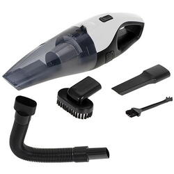 Aspirator auto Adler AD 7059, 64/84 W, Filtru HEPA, Alb/Negru