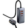 Incarcator auto Baseus Share Together PPS , 2 x USB max. 3A si 2 x USB Type-C max 3A, total output 120W, lungime Cablu 1.5m, pt. bricheta auto, black