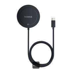 Incarcator wireless Baseus  Mini4 Qi2, magnetic, 15W, negru