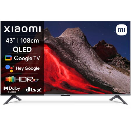 Televizor Xiaomi QLED A Pro, 108 cm, Smart Google TV, 4K Ultra HD, Clasa F (Model 2025)