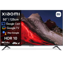 Televizor Xiaomi QLED A Pro, 125 cm, Smart Google TV, 4K Ultra HD, Clasa F (Model 2025)