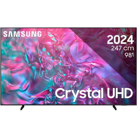 Televizor SAMSUNG LED 98DU9072, 247 cm, Smart, 4K Ultra HD, 100 Hz, Clasa F (Model 2024)