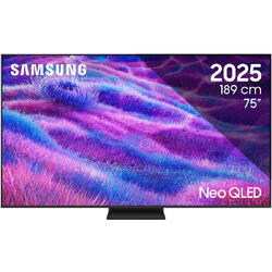 Televizor SAMSUNG MiniLED Neo QLED 75QN80F, 189 cm, Smart, 4K Ultra HD, 100 Hz, Clasa F (Model 2025)