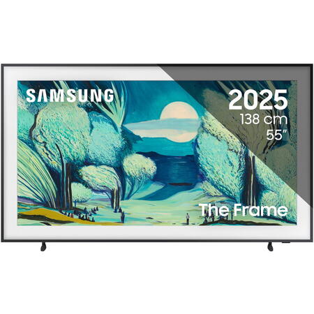 Televizor SAMSUNG QLED The Frame 55LS03F, 138 cm, Smart, 4K Ultra HD, Clasa G (Model 2025)