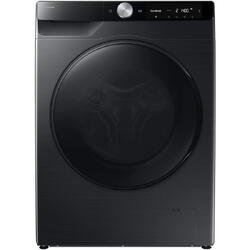 Masina de spalat rufe cu uscator Samsung WD90DG6G94BBU4, Spalare 9 kg, Uscare 5 kg, 1400 rpm, Clasa A, AI Control, AI Wash, Auto Dispense, AI Ecobubble, Super Speed 39, Space Max, Smart Things WiFi, Digital Inverter Motor, Negru