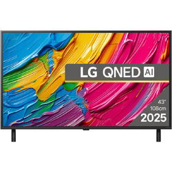 Televizor LG QNED 43QNED80A3A, 108 cm, Smart, 4K Ultra HD, Clasa G (Model 2025)