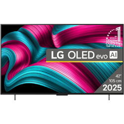 Televizor LG OLED evo 42C52LA, 105 cm, Smart, 4K Ultra HD, 100 Hz, Clasa G (Model 2025)