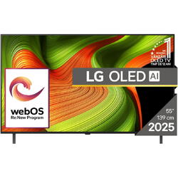 Televizor LG OLED 55B53LA, 139 cm, Smart, 4K Ultra HD, 100 Hz, Clasa F (Model 2025)