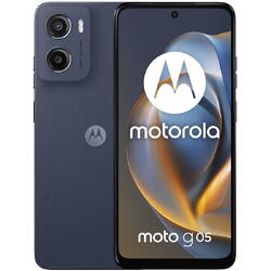 Telefon mobil Motorola g05, Dual SIM, 128GB, 4GB RAM, Denim Blue