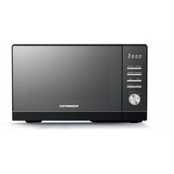 Heinner Cuptor cu microunde HMW-MD25DMRBK, 25 L, control digital, 800 W, 5 trepte de putere, Negru