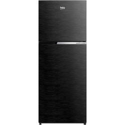 Frigider cu doua usi Beko RDNT401I40SWBN, 375 l, NeoFrost Dual Cooling, HarvestFresh, NutriFreeze, Display touch control, No Frost Freezer, Clasa E, H 172 cm, Negru
