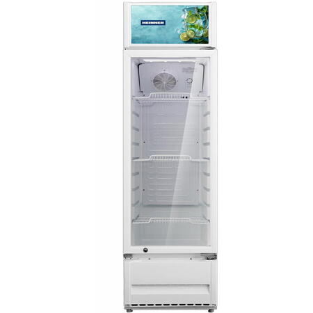 Vitrina frigorifica Heinner HSC-M213WHB, clasa B, 204 STICLE, LED, 3 rafturi, Alb