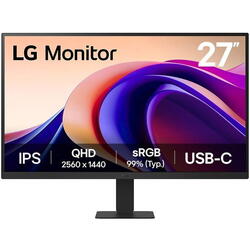 Monitor LED LG 27U631A-B 27 inch QHD IPS 5 ms 100 Hz HDR