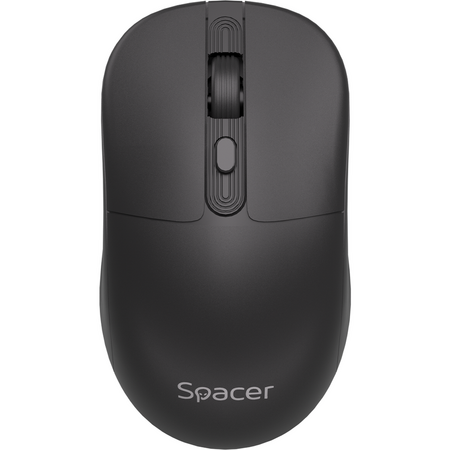 Mouse Spacer SPMO-WS03-BT, Wireless, USB Negru