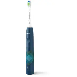 Periuta de dinti sonica electrica Philips Sonicare Seria 4100 HX3689/42, 31000 miscari/minut, 1 mod de curatare, 2 intensitati, senzor presiune, functii BrushSync & SmartTimer, 1 cap de periere, Malibu