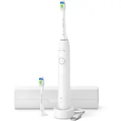 Philips Periuta de dinti sonica reincarcabila HX7108/03, BrushPacer si SmartTimer, 62.000 de miscari de periere/min, Alb