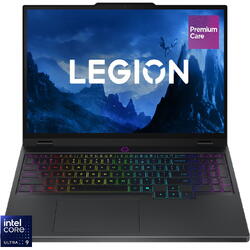 Laptop Gaming Lenovo Legion 5 15IAX10 cu procesor Intel® Core™ Ultra 9 275HX pana la 5.4GHz, 15.1" WQXGA, OLED, 165Hz, 32GB DDR5 RAM, 1TB SSD, NVIDIA® GeForce RTX™ 5070 8GB GDDR7, No OS, Eclipse Black, 3y on-site Premium Care