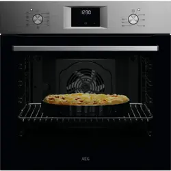 Cuptor incorporabil AEG OA5AB21SM, SurroundCook® 5000, SteamBake, Autocuratare hidrolitica, 72 l, 8 functii gatire, Clasa A+, Inox