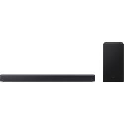 Soundbar Samsung HW-B450F, 2.1, 300W, Bluetooth, Wi-Fi, Subwoofer wireless, Dolby Audio, HDMI eARC, Negru Titan