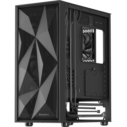 Carcasa GENESIS DIAXID 605F MID TOWER BL