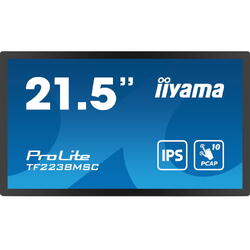 Monitor LED IPS iiyama ProLite Touch Open Frame TF2238MSC-B1 21.5" Full HD, 5ms, HDMI, Display Port, HUB USB 2x3.2