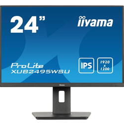 Monitor IIYAMA XUB2495WSU-B7, IPS LED, 1920x1200, 24 inch, Negru