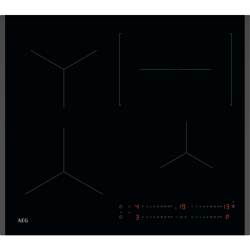 Plita incorpolabila AEG TO64IC00FB, inductie , 4 zone de gatit, Timer electronic, Conectivitate hota, Booster,  Functie pauza,  Culoare neagra