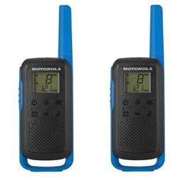 Statie radio PMR portabila Motorola TALKABOUT T62 BLUE, set 2 buc
