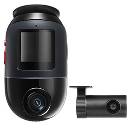 7MAI Pachet Camera auto 70mai Omni X800 4K 360 grade,Detectie miscare AI, GPS, ADAS, WiFI 6,Control Vocal + Camera Spate 70mai RC14