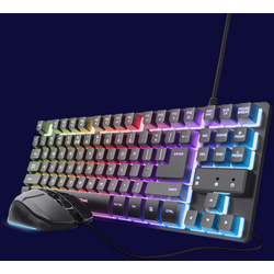 Kit Trust Wireless GXT 798 2-in-1, negr