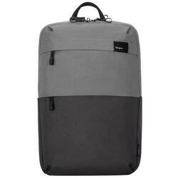 Rucsac laptop, Targus, Plastic, Compatibil cu laptop de 16'', 33 x 19 x 53 cm, Gri/Negru