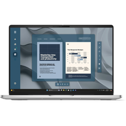 Laptop Dell Pro 16, 16 inch 1920 x 1200 Touchscreen, AMD AI 7 350 8 C / 16 T, 2 GHz - 5 GHz, 8 MB 16 MB cache, 32 GB DDR5, 512 GB SSD, AMD Radeon 860M, Windows 11 Pro, Silver